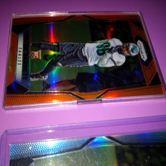 2017 prizm rookies of Derrick Barnnett - Picture 3 of 8